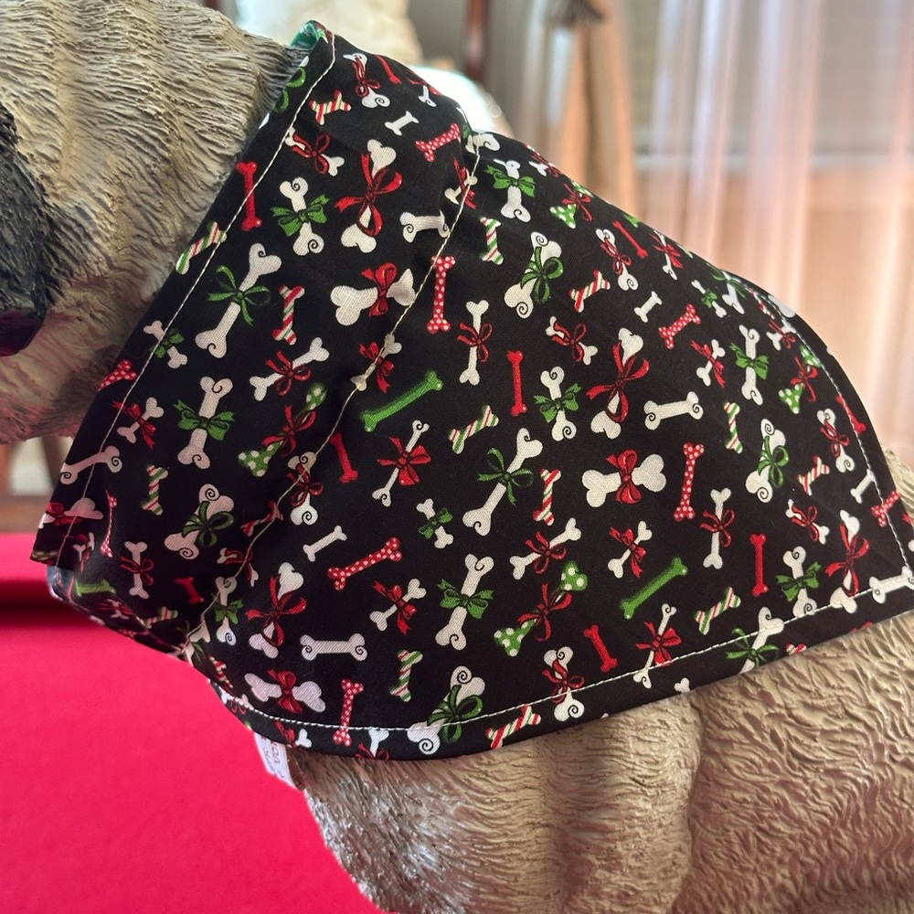 14” Neck Size Custom Handmade Pet Critter Capes Reversible - Picture 7 of 14